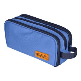 Herlitz  Doppelfaulenzer Neon blue - 2 VPE