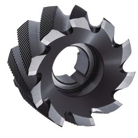Walzenstirnfräser DIN 1880 Typ HR D.63mm HSS-Co5 TiCN Z.8 TECWERK