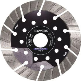 Diamanttrennscheibe BETON PRO D.125mm Bohr.22,23mm Seg.-H.15mm Seg.-S.2,4mm