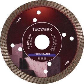 Diamanttrennscheibe GRANITPRO D.115mm Bohr.22,23mm Seg.-H.10mm