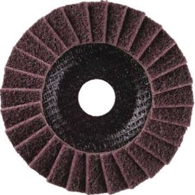 Fächerscheibe Vlies D.125mm K.240 VA,STA Ausf.fein TECWERK - VPE: 5