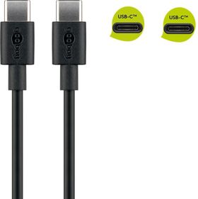 USB-C™ Lade- und Synchronisationskabel, 1m- VPE: 1