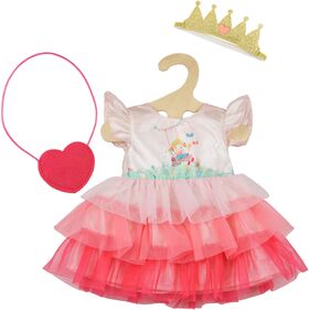 Pu Kleid''Prinzessin Emily'' m Herztasch