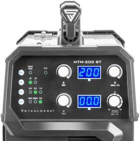Inverterschweißgerät MTM-200 ST Einzelgerät m.Zub.10-200 A luftg.3m STAHLWERK