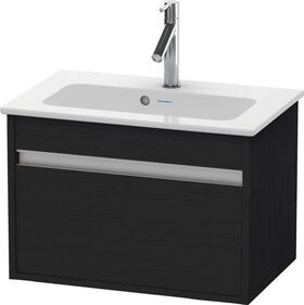 Duravit Waschtischunterbau KETHO COMPACT 410x600x385mm eiche schwarz