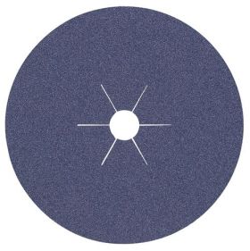 Fiberscheibe D.125mm K.60 INOX ZK TECWERK - VPE: 25