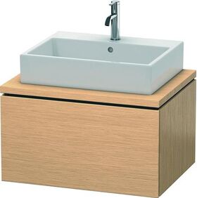 Duravit Konsolenunterschrank L-CUBE 400x720x547mm eiche gebürstet