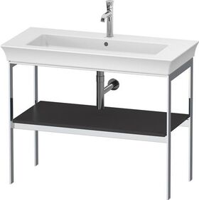 Duravit Metallkonsole WHITE TULIP 760x984x450mm graphit seidenmatt