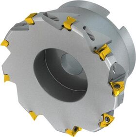 Schulterfräser ISO 125A09R-S90TN16-C D.40mm Rechtslauf Schneid-D.125mm