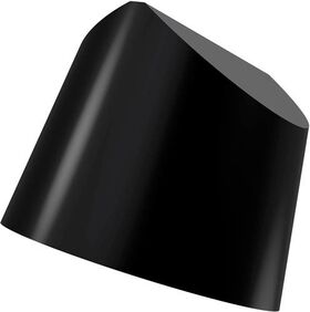 Drehwendeschneidplatte ISO RCGX 120700 K15015:TC100 Tiefe 3,4mm Schwarzgrau - VPE: 10