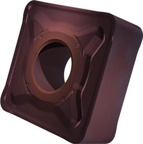 Drehwendeschneidplatte ISO SNMG 150616-NRM:T8430 D.6,35mm PVD beschichtet - VPE: 10