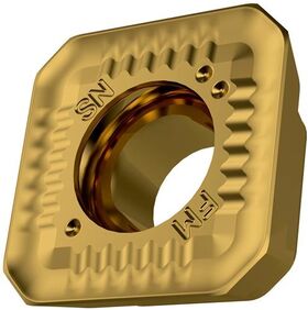 Fräswendeschneidplatte ISO SDKT 1205PDSR-FM:M8330 D.5,5mm PVD beschichtet Gold - VPE: 10