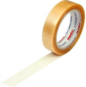 Klebeband monta 220 Breite 25mm Länge 66m S.54µ PVC transparent leise TRANSPAK - VPE: 12