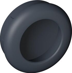 Schiebetürmuschel 538.60MLB PA 92 grau ma rd.TS ab 22mm f.HLT