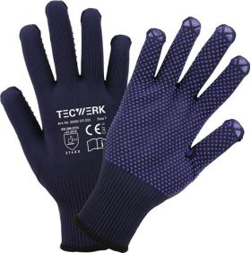 Handschuhe Isar Gr.9 blau EN 388 PSA II TECWERK - VPE: 12