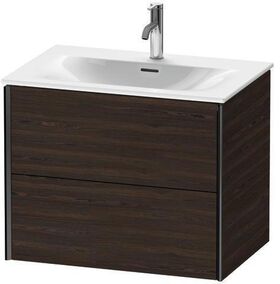 Duravit Waschtischunterbau XVIU 710x557x480mm 2 Sk Pro Cha ma we s-matt