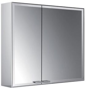 Emco LED-Lichtspiegelschrank PRESTIGE 2 AP 788x639mm Br Tür re o light Sys Alu EMCO