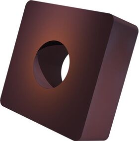 Drehwendeschneidplatte ISO SNMA 120408:T8415 D.5,16mm PVD beschichtet Goldbraun - VPE: 10