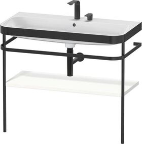 Duravit WTU HAPPY D.2 PLUS 975x490mm m Metallkon 2 HL we seidenmatt