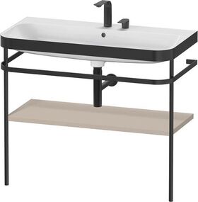 Duravit WTU HAPPY D.2 PLUS 975x490mm m Metallkon 2 HL ta seidenmatt