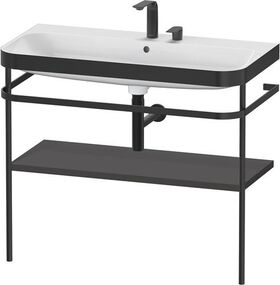 Duravit WTU HAPPY D.2 PLUS 975x490mm m Metallkon 2 HL gra supermatt