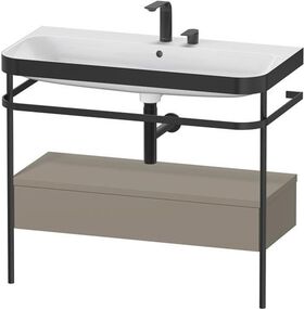 Duravit WTU HAPPY D.2 PLUS 975x490mm m Metallkon 2 HL Steingr sdm