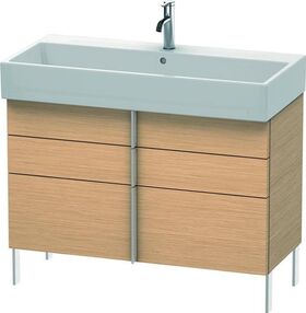Duravit Waschtischunterbau VERO AIR 581x984x431mm eiche gebürstet