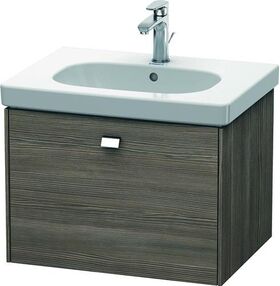 Duravit Waschtischunterbau BRIOSO Griff chrom 452x620x469mm pine terra