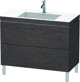 Duravit Waschtischunterbau L-CUBE m WT Vero Air 698x1000x480mm 1 HL Ei du