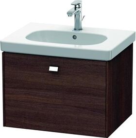 Duravit Waschtischunterbau BRIOSO Gri chrom 452x620x469mm kastanie dunkel