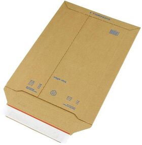 Versandtasche Suprawell Maße 234x330mm A4 Wellpappe braun SK TRANSPAK - VPE: 100