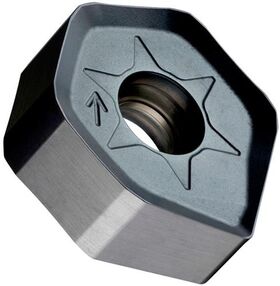 Fräswendeschneidplatte ISO XNGX 0906ANSN:8215 Bohrungs-D. 4,9mm PVD beschichtet - VPE: 10