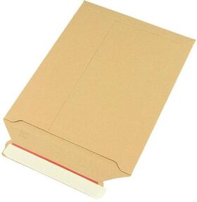 Versandtasche Maße 240x315mm A4 Gewicht 500g/qm Vollpappe braun SK TRANSPAK - VPE: 100