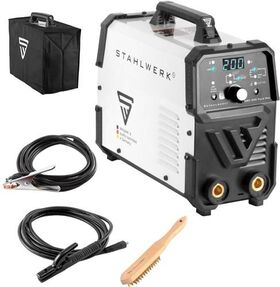 Inverterschweißgerät ARC 200 Puls Pro Einzelgerät m.Zub.10-200 A STAHLWERK