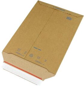 Versandtasche Suprawell Maße 250x353mm C4 Wellpappe braun SK TRANSPAK - VPE: 100