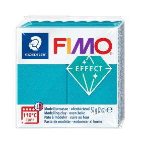 STAEDTLER  Fimo effect türkis metall - 6 VPE