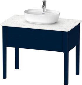 Duravit Quarzsteinkonsole LUV 938x570 1 Ausz. steh na-bl seidenmatt