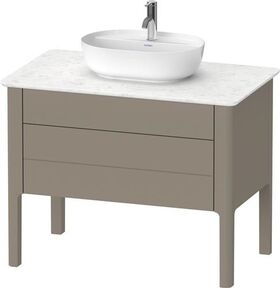 Duravit Waschtischunterbau LUV 938x570mm f Kons freist Steingr sdm