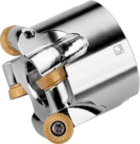 Kopier-Planfräser ISO 100A06R-SMORC12-C D.32mm m. Wendeplatte Schneid-D.100mm