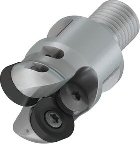 Kopier-Planfräser ISO 32E2R042M16-SCRD16-CF D.17mm m. Wendeplatte Schneid-D.32mm