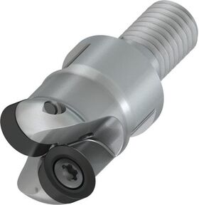 Kopier-Planfräser ISO 20E2R028M10-SRD10-CF D.10,5mm m.Wendeplatte Schneid-D.20mm