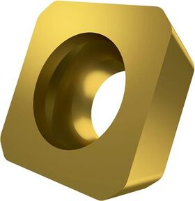 Fräswendeschneidplatte ISO SPEW 1204ADEN:M8330 D.5,5mm PVD beschichtet Gold - VPE: 10