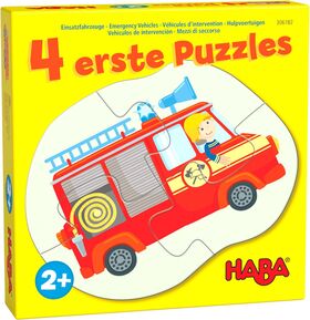 4 erste Puzzles – Einsatzfahrzeuge