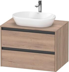 Duravit Waschtischunterbau Ketho.2 800x568x550mm graphit supermatt