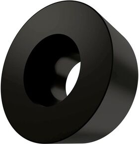 Drehwendeschneidplatte ISO RCMW 1204MO:T5305 D.4,4mm MT-CVD beschichtet Schwarz - VPE: 10