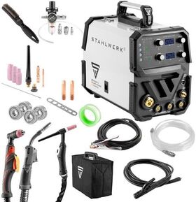 Inverterschweißgerät CTM-250 ST luftg.3m Einzelgerät m.Zub.STAHLWERK