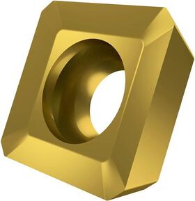 Fräswendeschneidplatte ISO SPET 1204ADEN:M8340 D.5,5mm PVD beschichtet Gold - VPE: 10