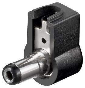 DC-Stecker, abgewinkelt- VPE: 10