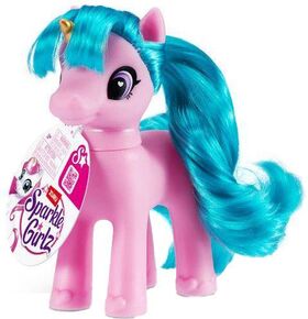 Sparkle Girlz - Einhorn m. Mähne, sort.