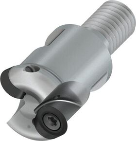 Kopier-Planfräser ISO 25E2R032M12-SRD10-CF D.12,5mm m.Wendeplatte Schneid-D.25mm